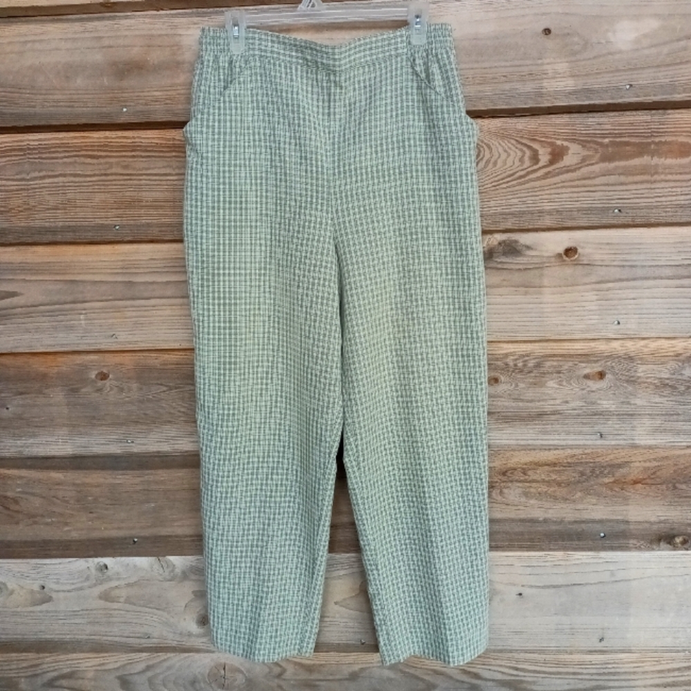 White Stag Petite Plaid Pants